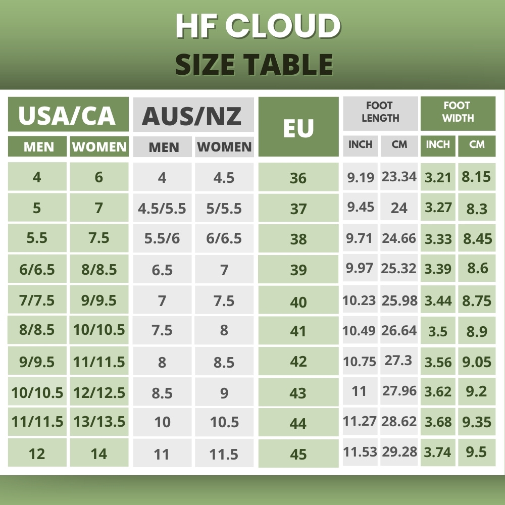 HF Cloud - Ergonomische & unterstützende Barfußschuhe (Unisex)
