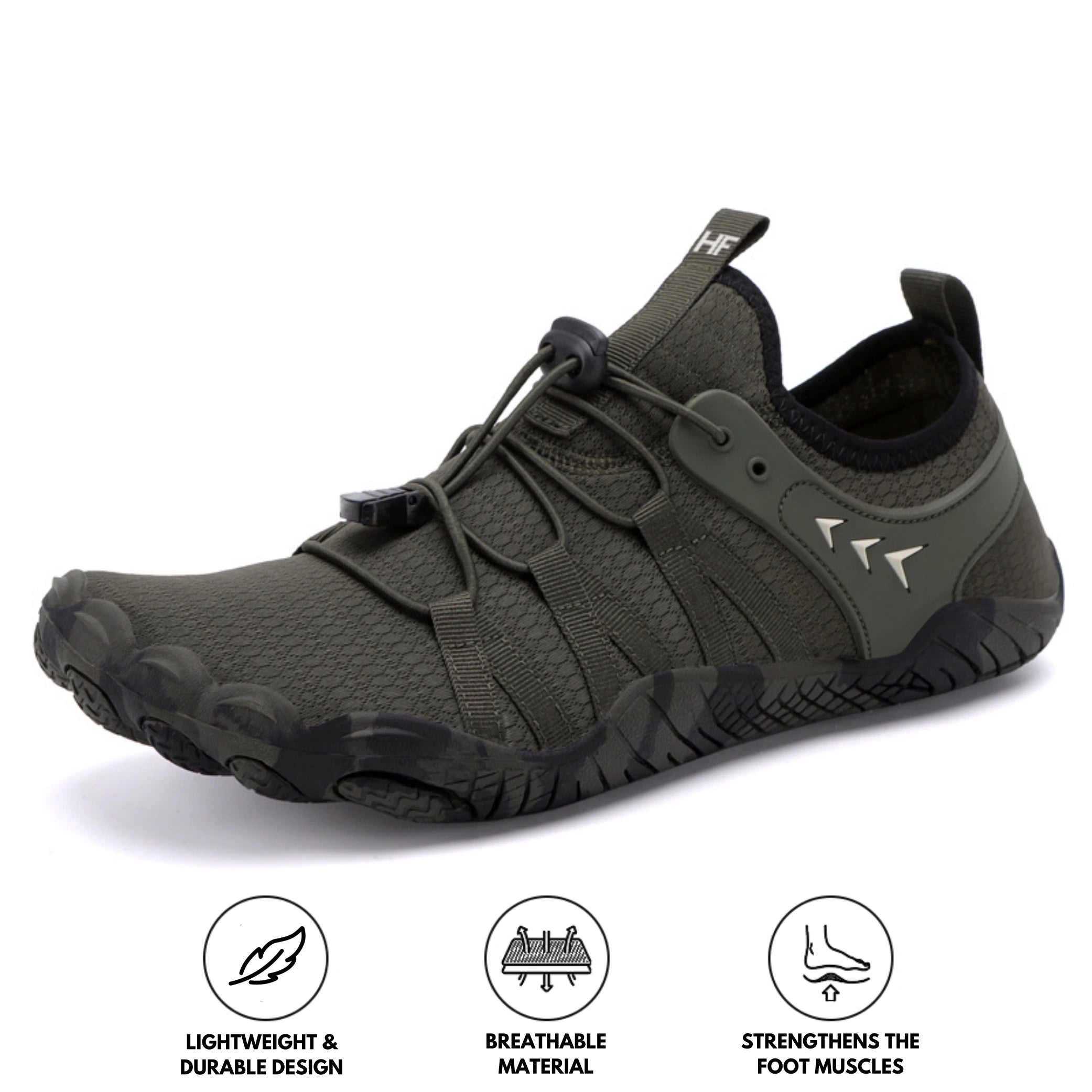 Caspian Adventure - Outdoor & rutschfeste Universal-Barfußschuhe (BOGO)