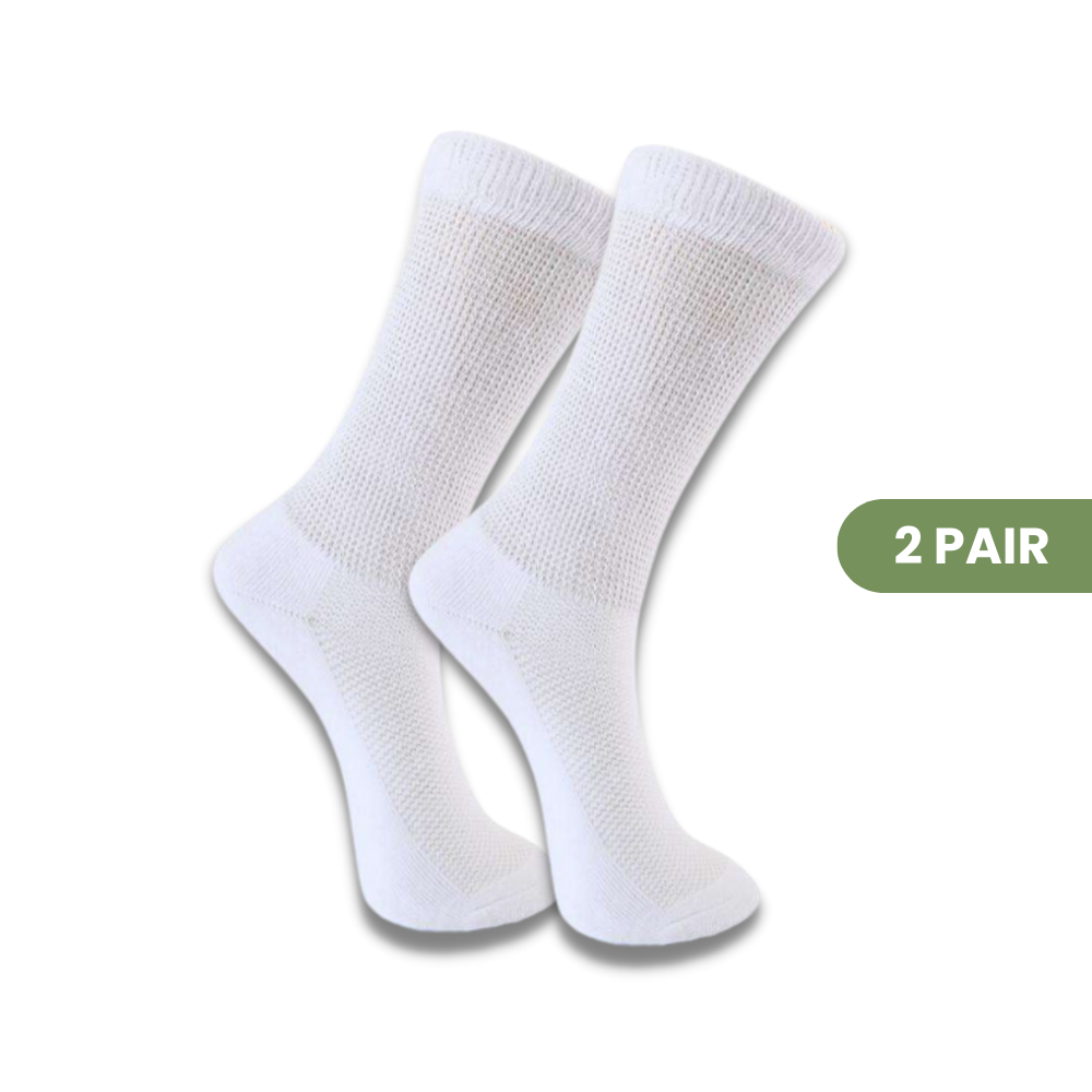 Casual Diabetic Socks - Comfortable and Supportive socks (2 PAIR)