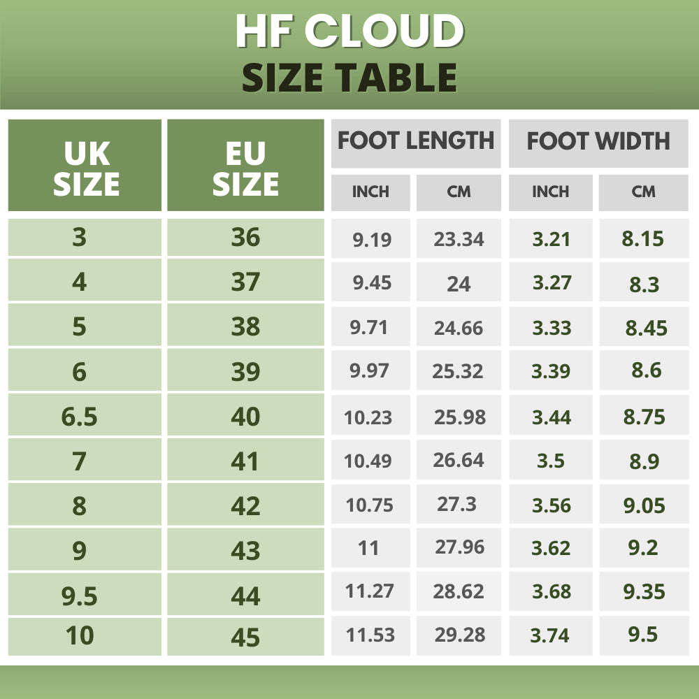 HF Cloud - Ergonomische & unterstützende Barfußschuhe (Unisex)
