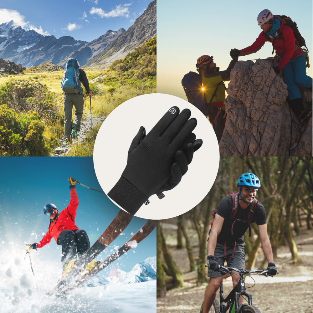 HIKE Outdoor Gloves - Outdoor Windproof Touchscreen Gloves